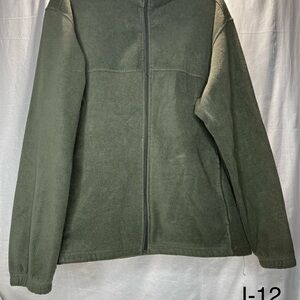 Bass Pro Shops Men's Olive Fleece Zip Jacket